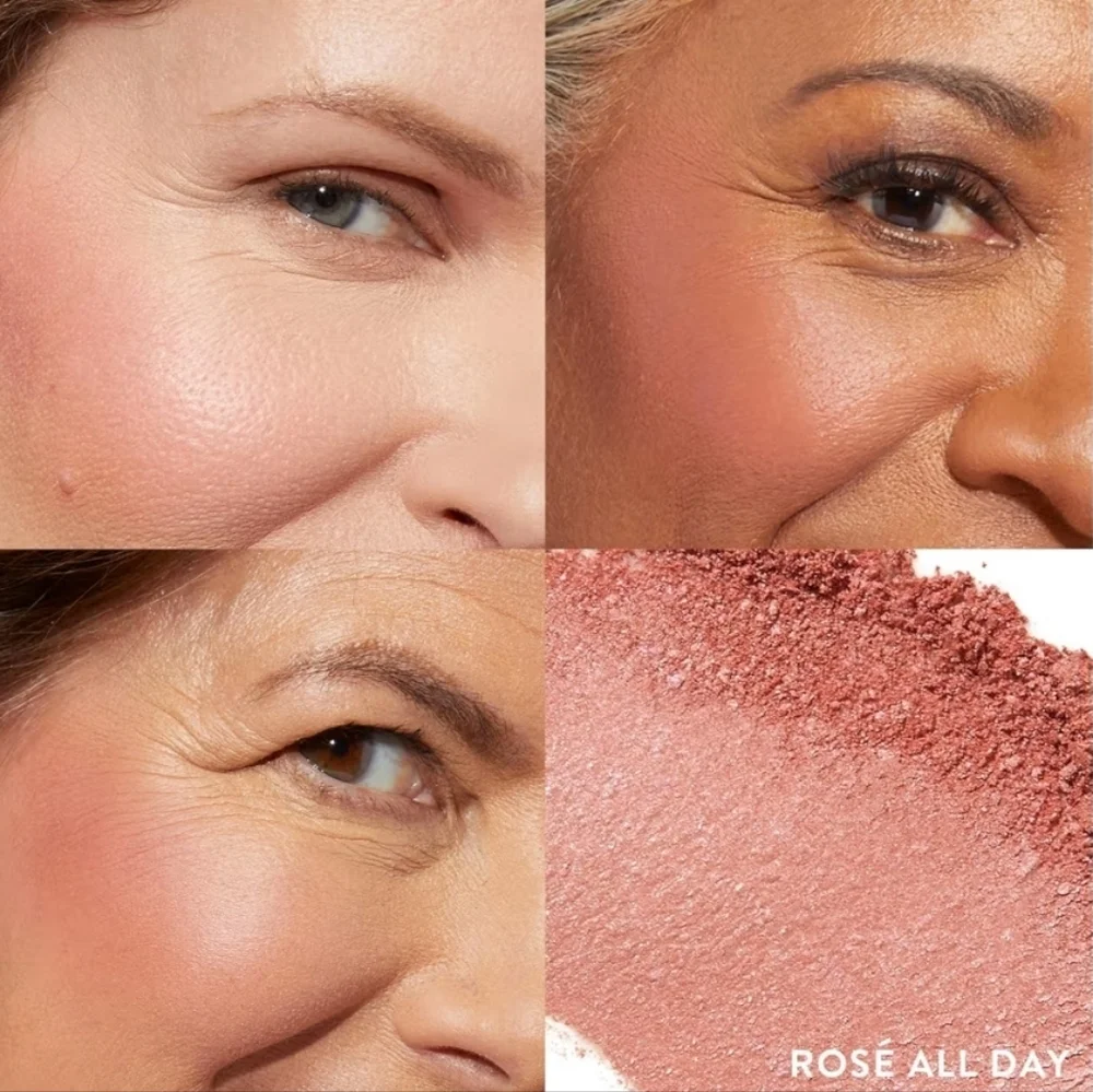 Laura Geller Baked Blush-N-Brighten: Rose All Day, Full Size, .16oz, NIB